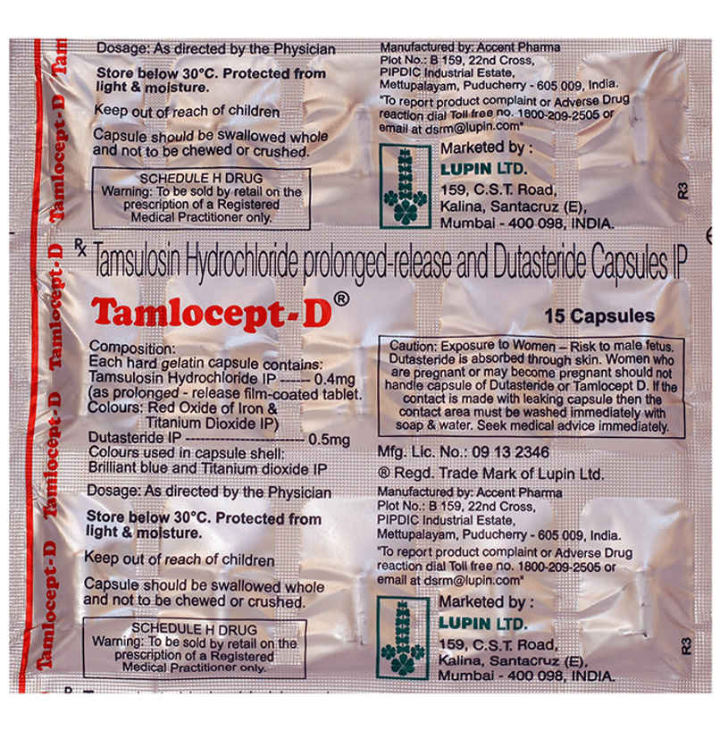 Tamlocept-D PR Capsule Tamlocept-D PR Capsule