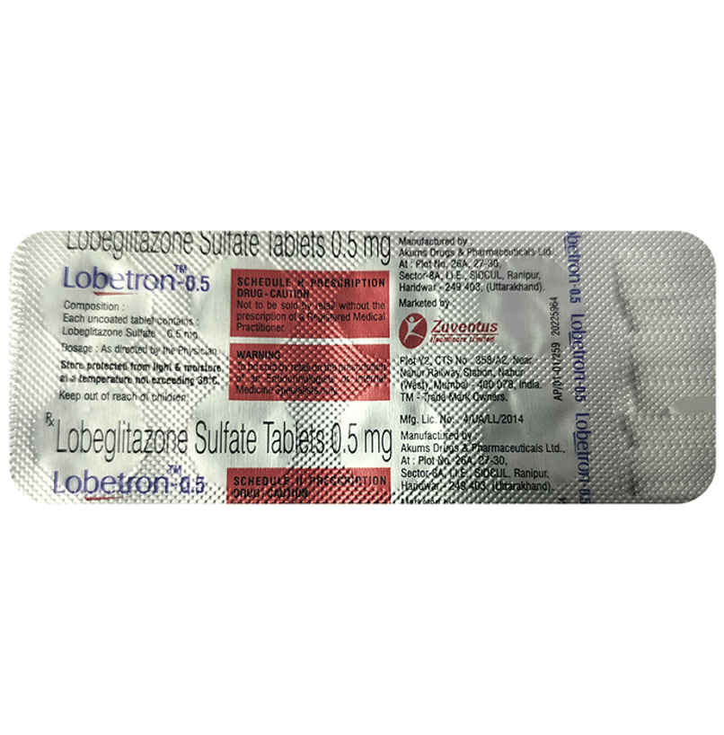Lobetron-0.5 Tablet