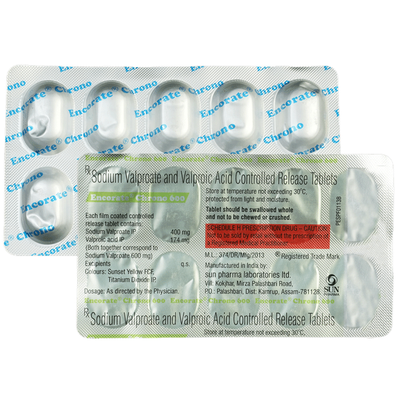 Encorate Chrono 600 Tablet CR