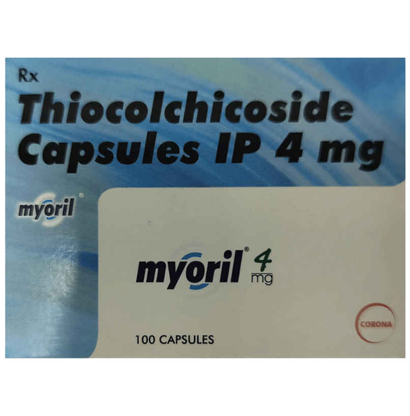 Myoril 4mg Capsule Myoril 4mg Capsule