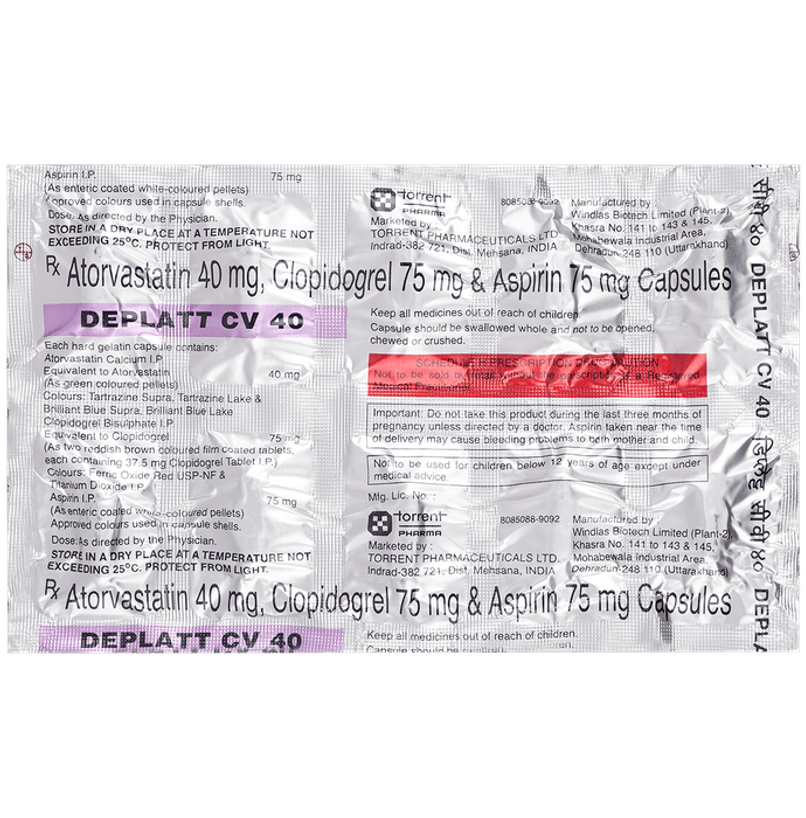 Deplatt CV 40 Capsule