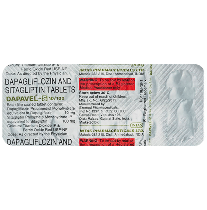 Dapavel-S 10/100 Tablet
