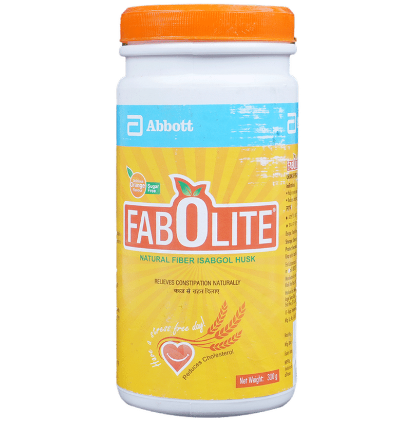 Fabolite Delicious Orange Flavour Sugar Free Isapgol Husk Fabolite Delicious Orange Flavour Sugar Free Isapgol Husk