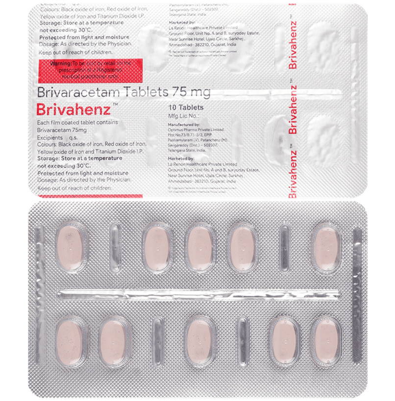 Brivahenz 75mg Tablet