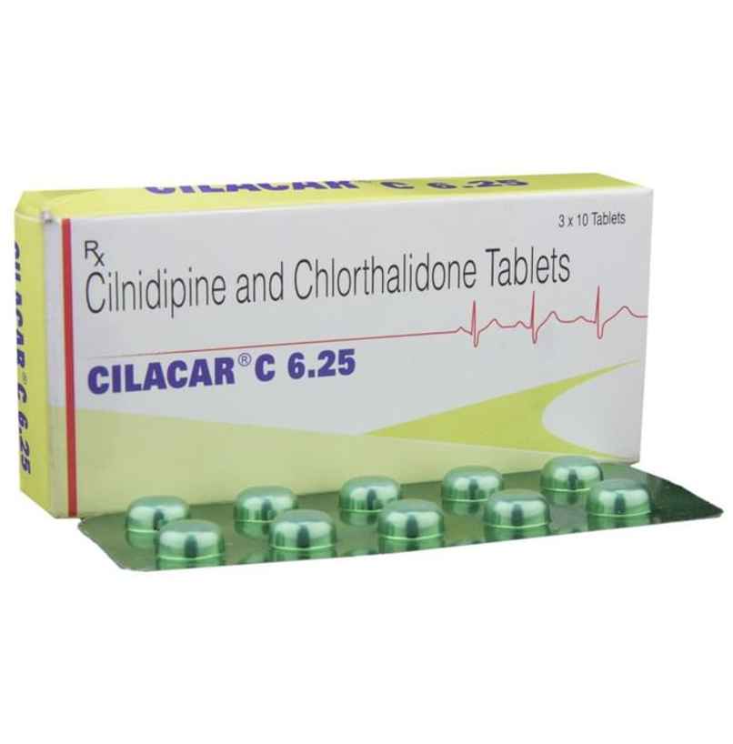 Cilacar C 6.25 Tablet
