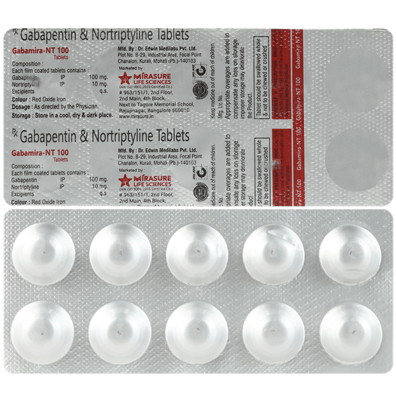 Gabamira-NT 100 Tablet