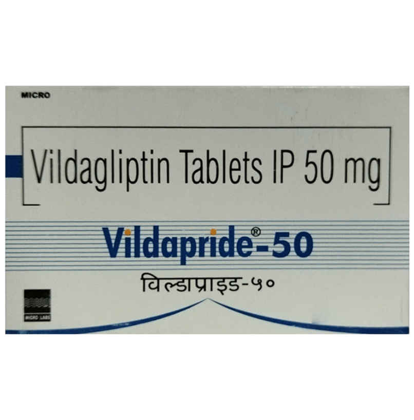 Vildapride-50 Tablet