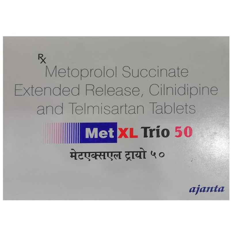 Met XL Trio 50 Tablet ER