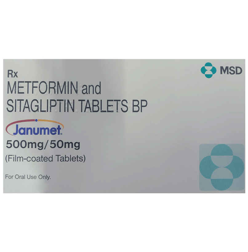 Janumet 500mg/50mg Tablet