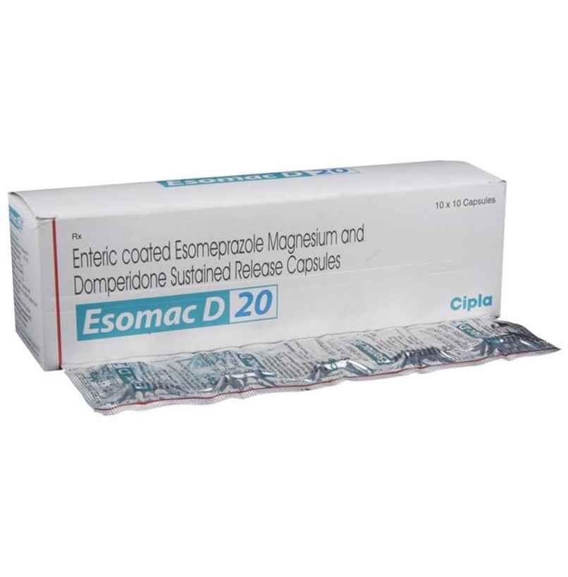 Esomac D 20 Capsules SR Esomac D 20 Capsules SR