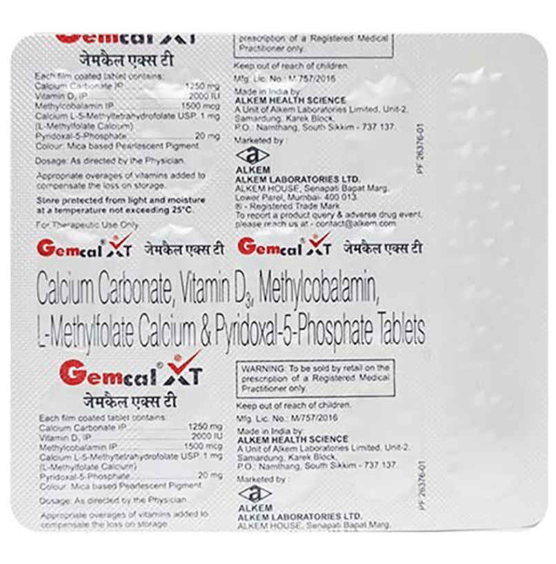 Gemcal XT Tablet