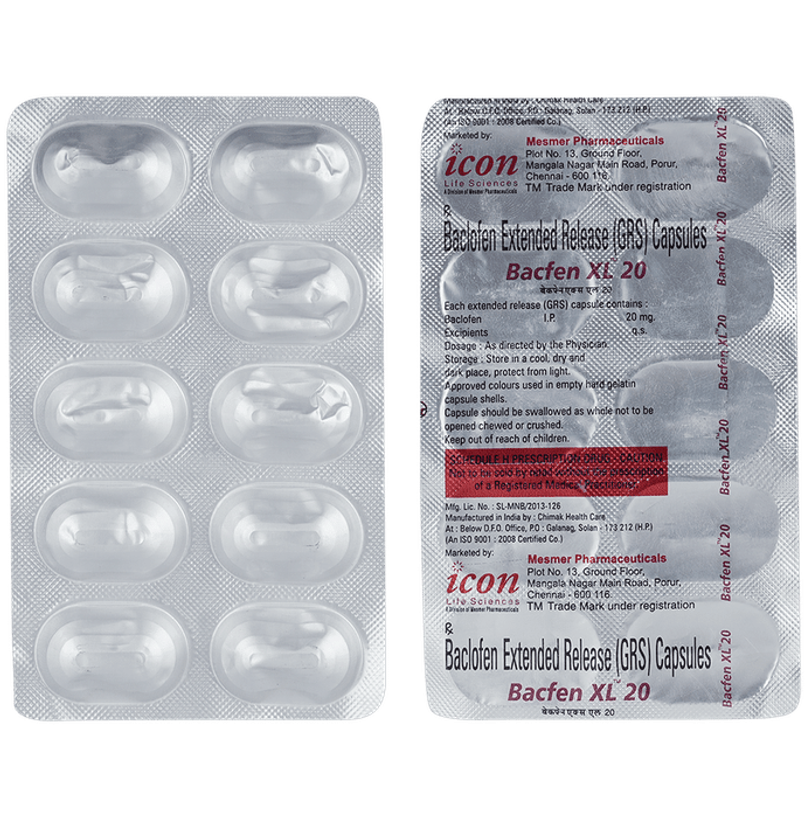 Bacfen XL 20 Capsule ER