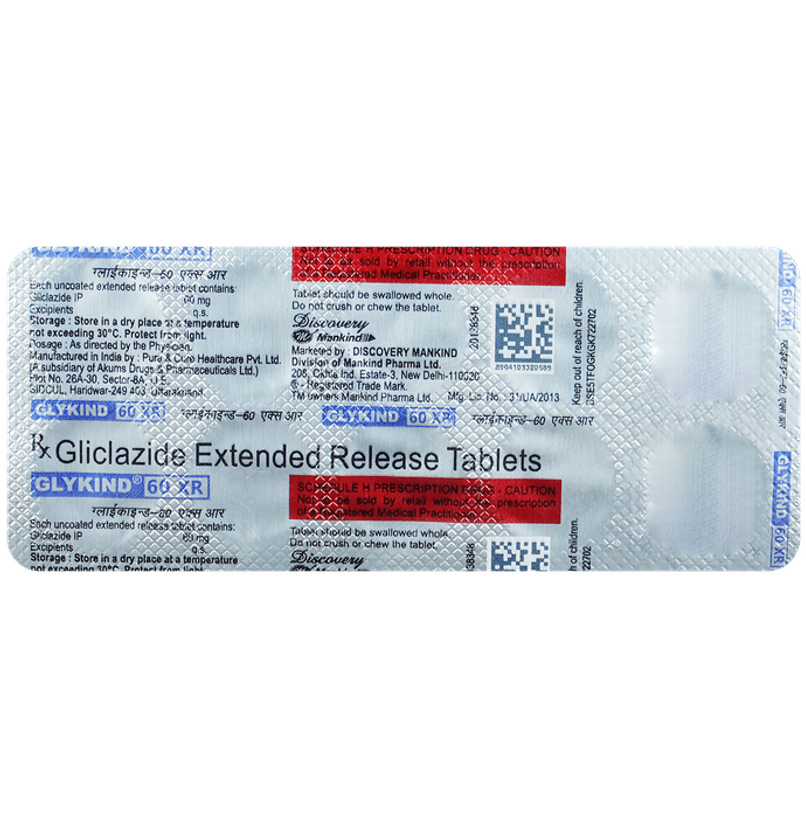 Glykind-60 XR Tablet Glykind-60 XR Tablet