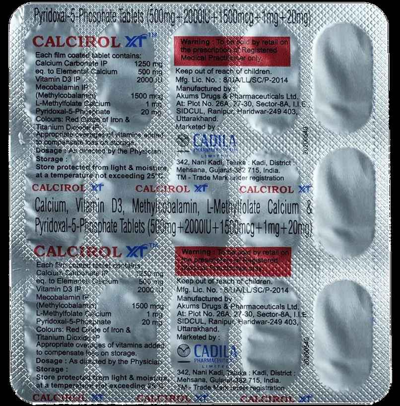 Calcirol XT Tablet Calcirol XT Tablet