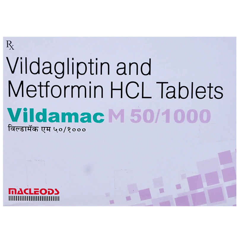 Vildamac M 50/1000 Tablet