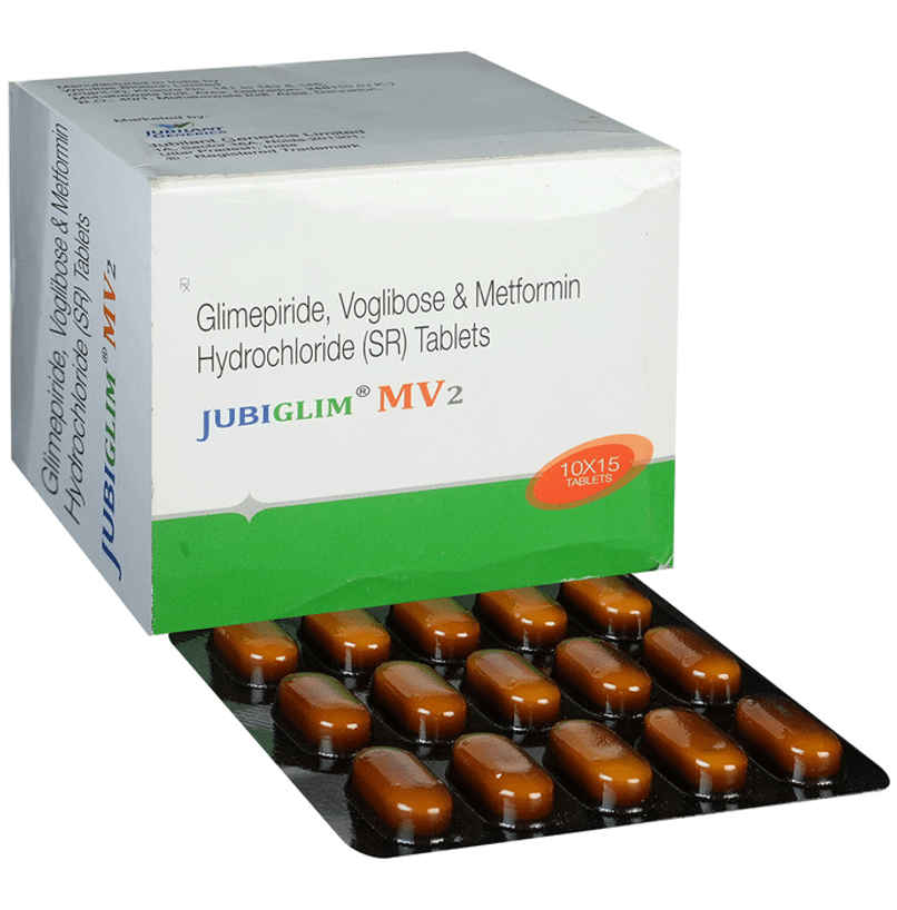 Jubiglim MV 2 Tablet SR