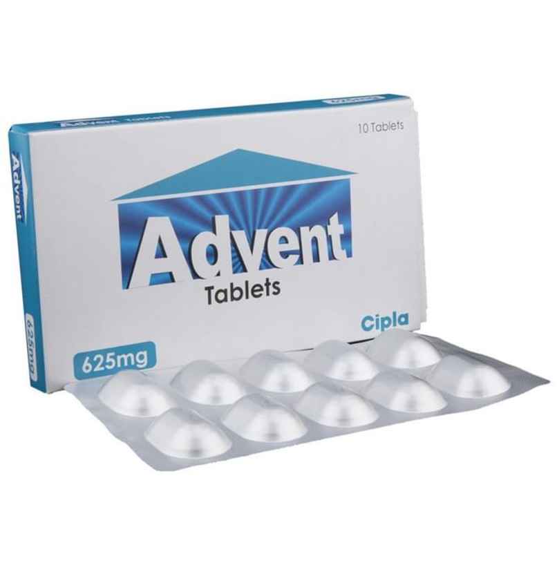 Advent 625mg Tablet