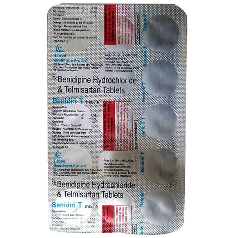 Benidin T Tablet