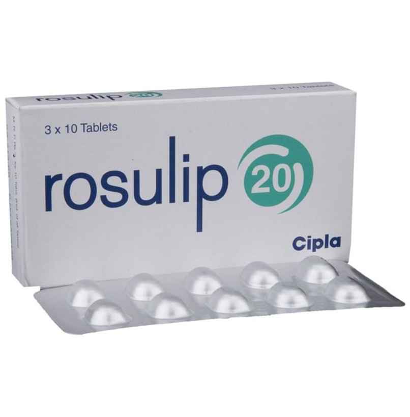 Rosulip 20 Tablet Rosulip 20 Tablet