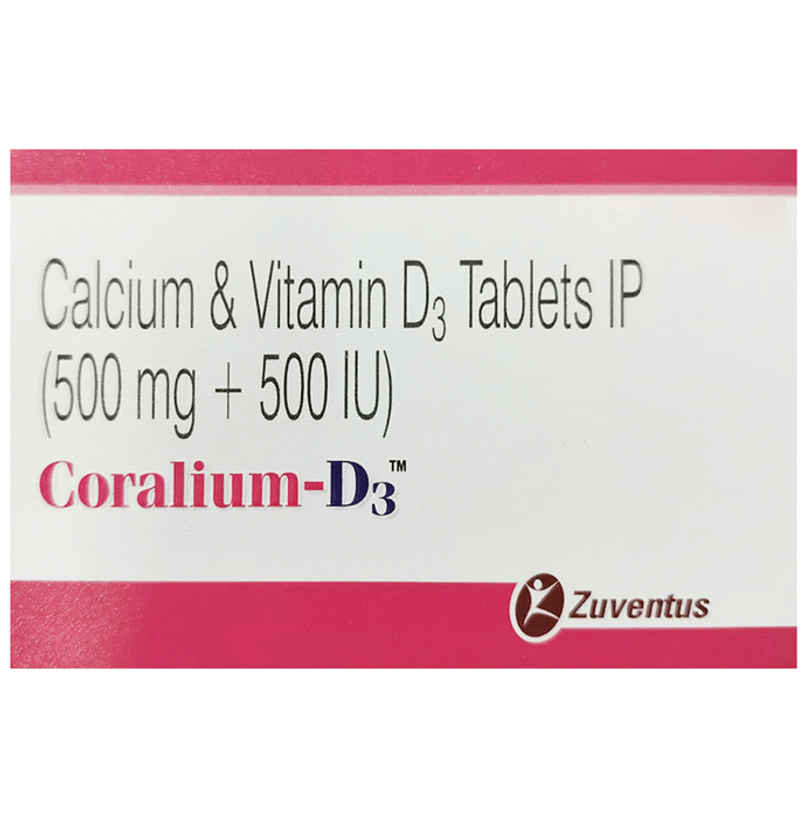 Coralium-D3 Vitamin D3 Tablet