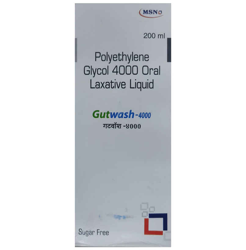 Gutwash-4000 Sugar Free Oral Liquid