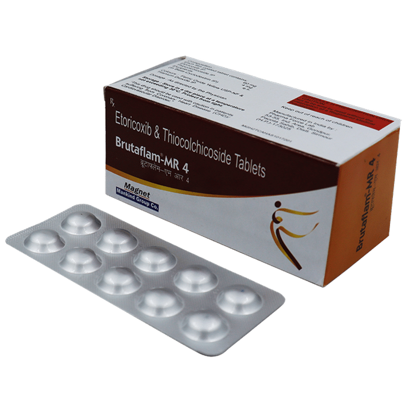 Brutaflam-MR 4 Tablet