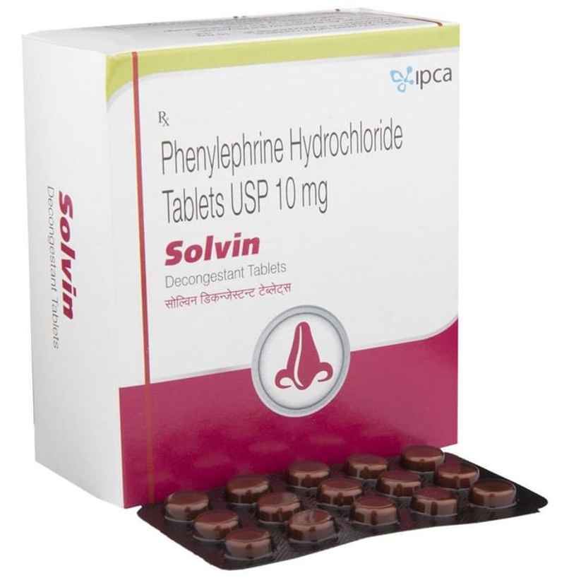 Solvin Decongestant Tablet Solvin Decongestant Tablet