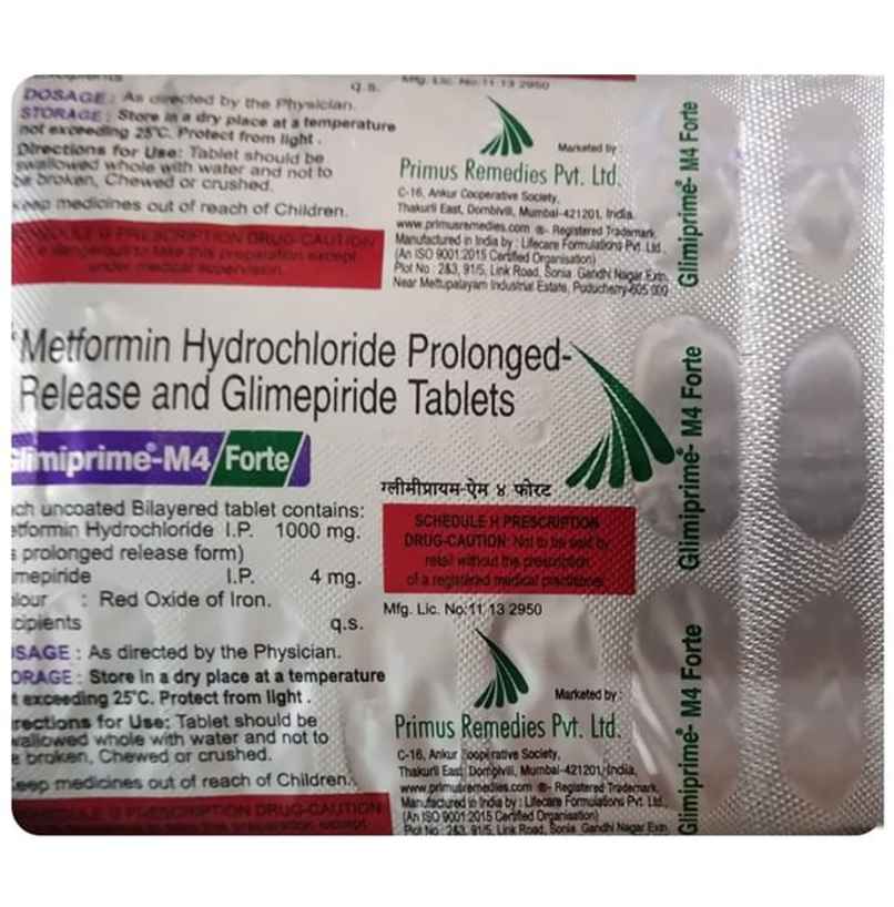 Glimiprime-M4 Forte Tablet PR