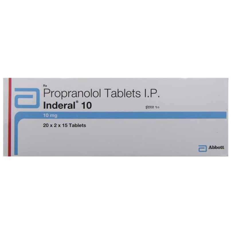 Inderal 10 Tablet Inderal 10 Tablet
