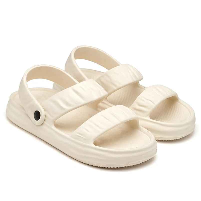 Asian Indigo-02 Women Clogs Cream (Size-8)