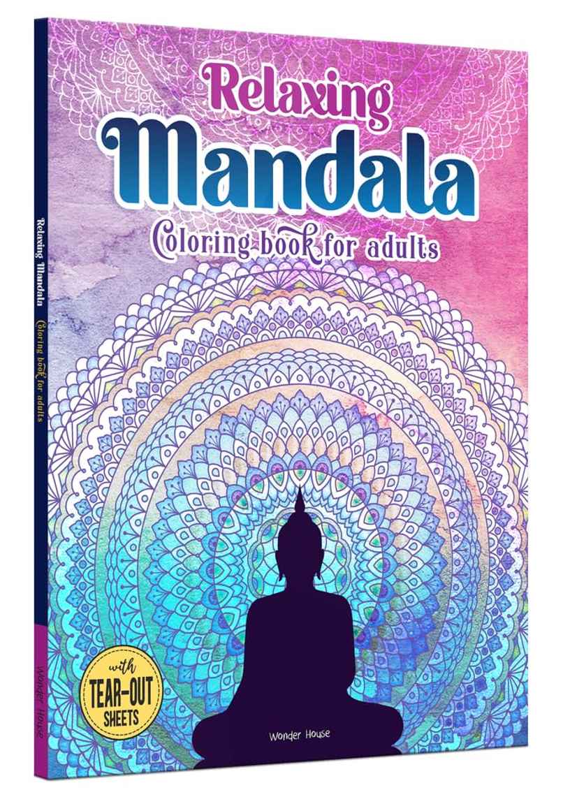 Relaxing Mandala Coloring Book For Adults Relaxing Mandala Coloring Book For Adults