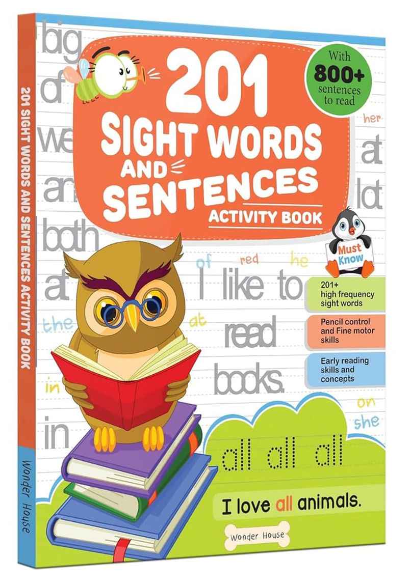 201 Sight Words and Sentence (with 800+ Sentences to Read)- Activity Book for Children 201 Sight Words and Sentence (with 800+ Sentences to Read)- Activity Book for Children
