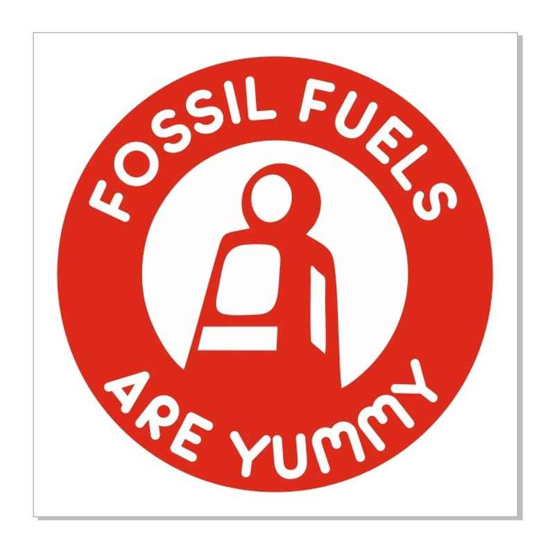 Samsidhi Auto Fossil Fuels Car Sticker Samsidhi Auto Fossil Fuels Car Sticker