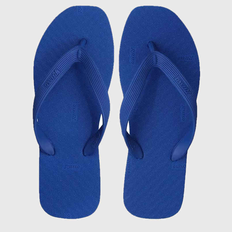 Relaxo Hawai Flip Flop Hi Lite 03 Blue For Men | UK - 08