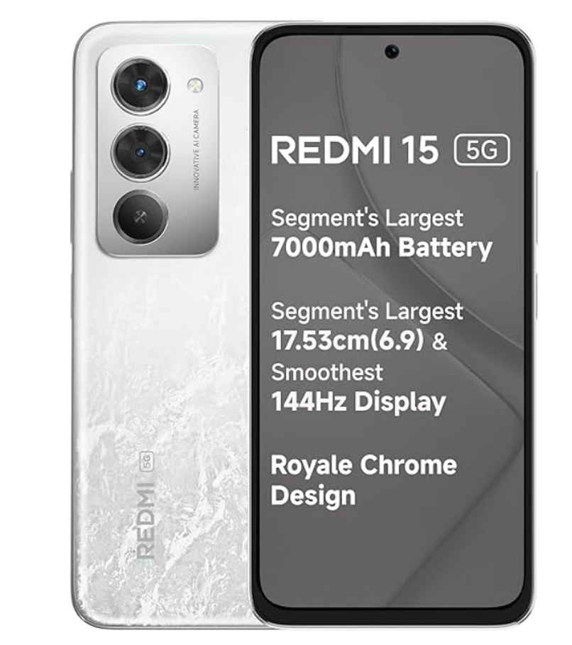 Redmi 15 | 7000 mAh | white