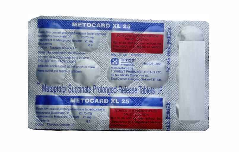 Metocard XL 25 Tablet PR