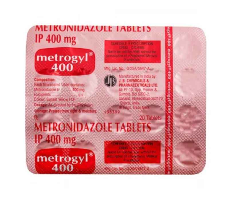 Metrogyl 400 Tablet