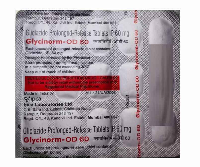 Glycinorm-OD 60 Tablet PR