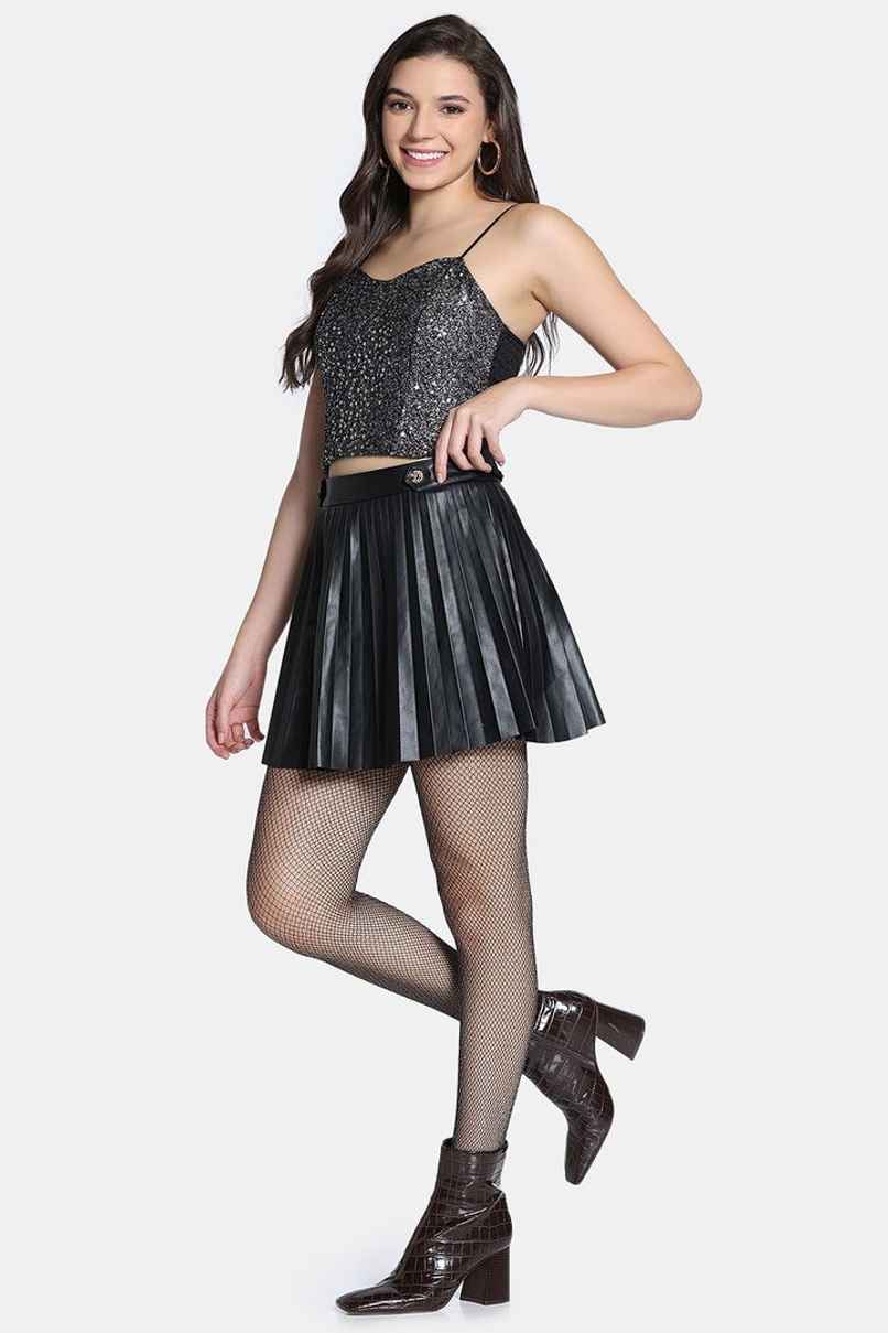 Zivame Fishnet Pantyhose | Black