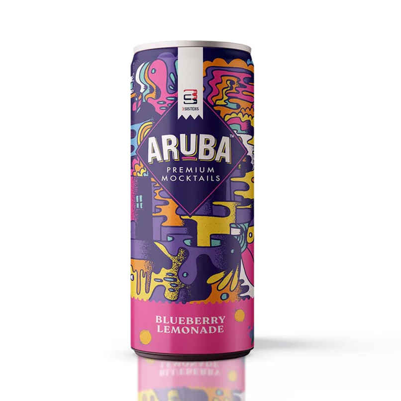 Aruba Blueberry Lemonade | Refreshing Mocktail By 3 Sisters | Combo Aruba Blueberry Lemonade | Refreshing Mocktail By 3 Sisters | Combo
