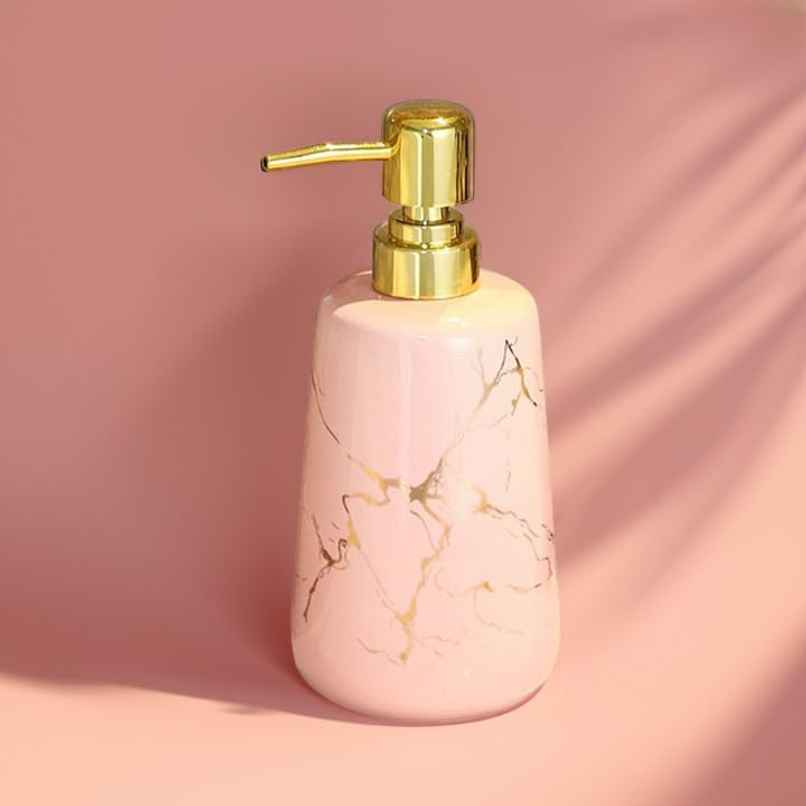 UMAI Ceramic Soap Dispenser For Bathroom | 260 ml