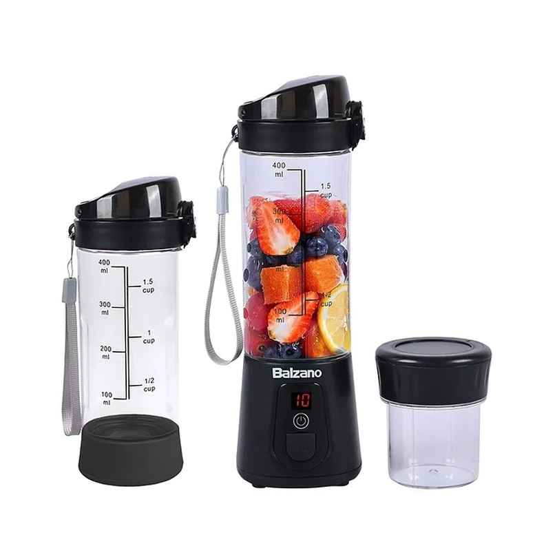 Balzano Portable Blender | Blender For Smoothie And Juices | Black
