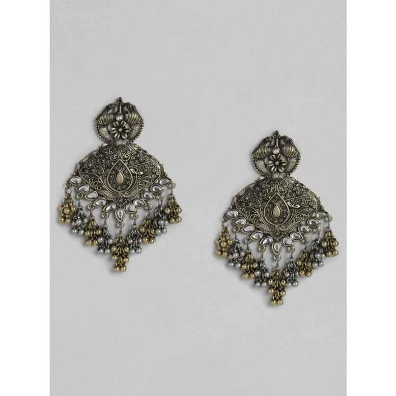 JustPeachy Women's Earrings - Silver | JPSS21-843
