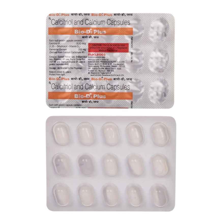 Bio-D3 Plus Soft Gelatin Capsule