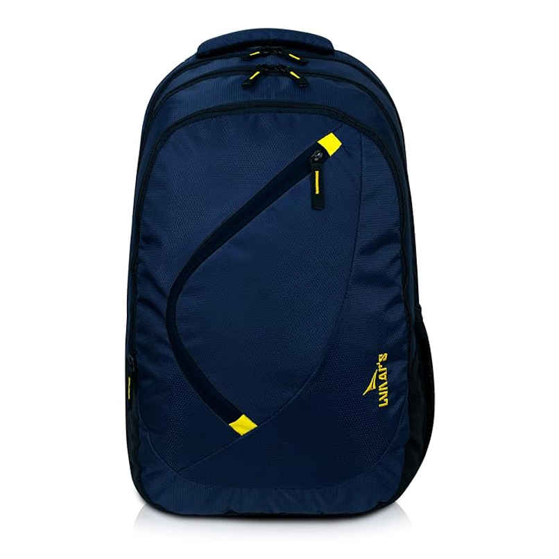 Lunar's Unisex Solid Polyester 35 L Backpack | Navy Blue