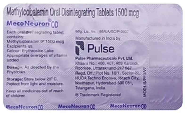 Meconeuron OD Tablet Meconeuron OD Tablet