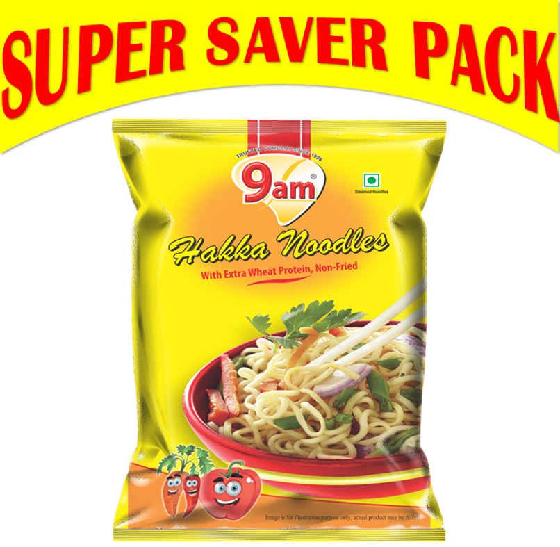 9am Hakka Noodles, Family pack ,Quick & Easy Cooking