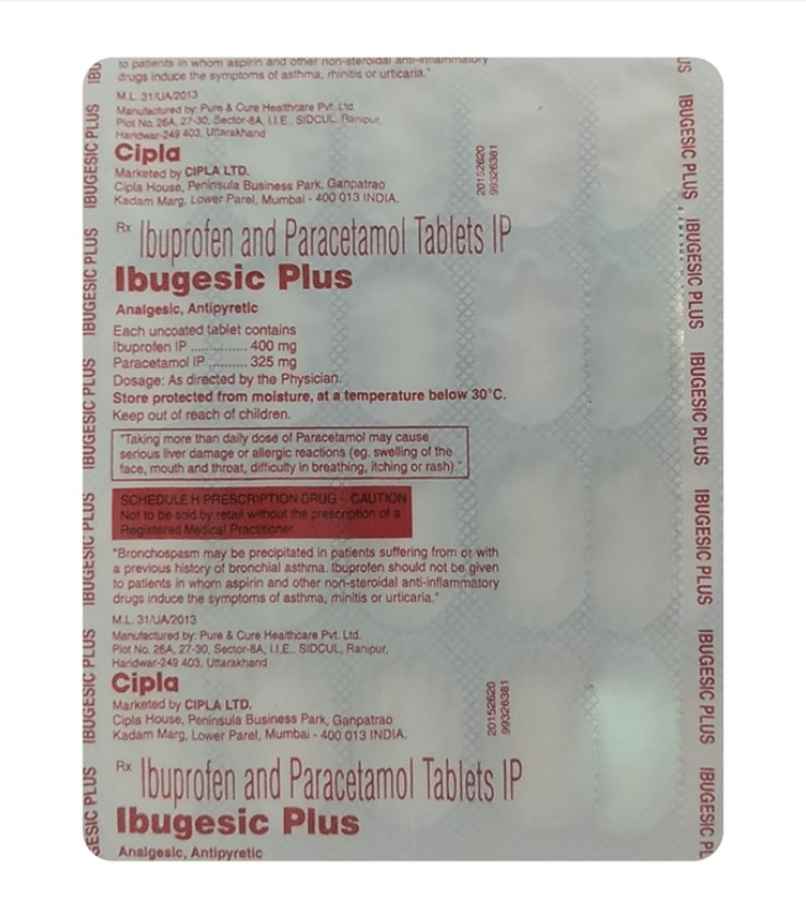 Ibugesic Plus Tablet Ibugesic Plus Tablet