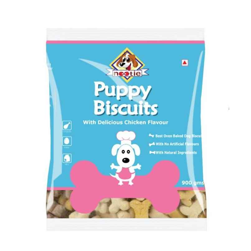 Nootie Chicken Biscuits With Peanut Butter Flavour For Puppies