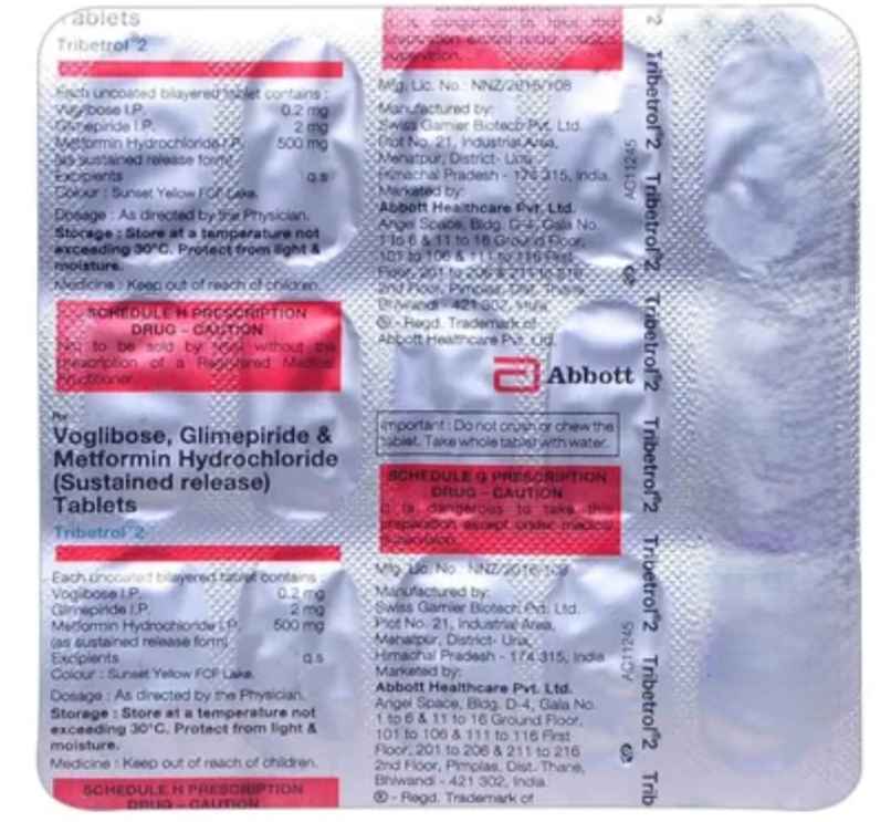Tribetrol 2 Tablet SR Tribetrol 2 Tablet SR